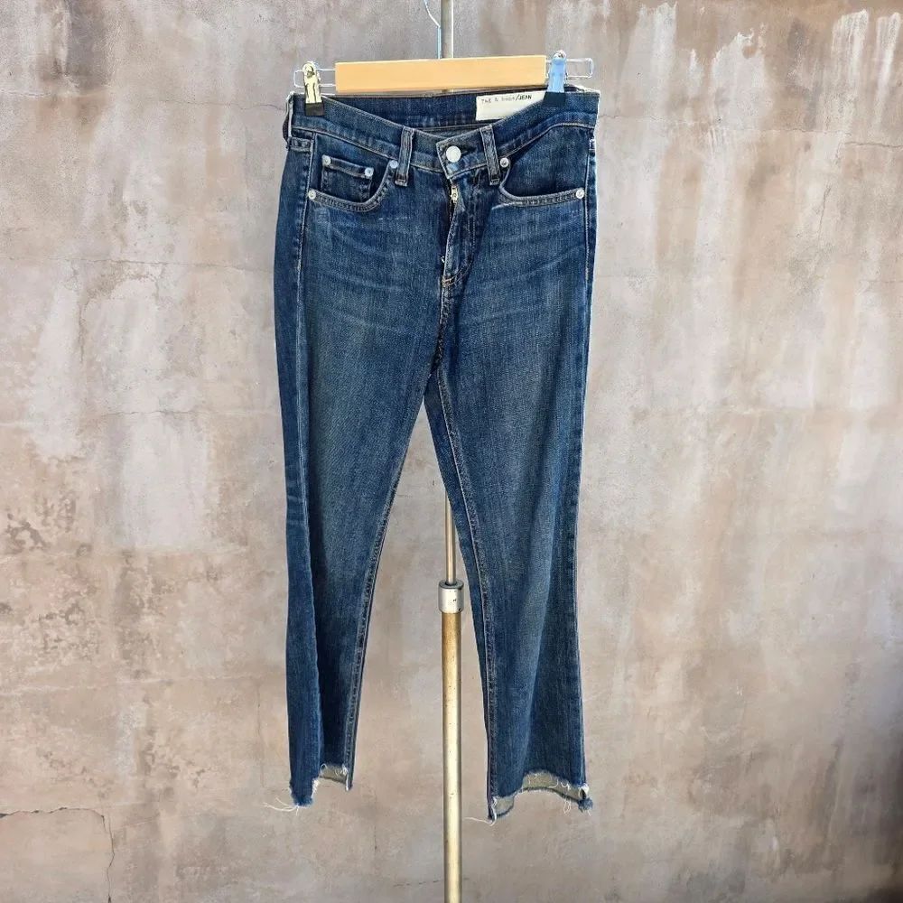 Rag And Bone Step Cuff Denim Jeans